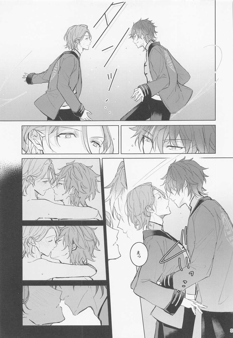 (SUPER brilliant days 2022) [Kosai (Haru)] Dandori no Zenbu Kimatteru xxx nante Kimochi Yoku nee Darou ga (Ensemble Stars!) - Page 33