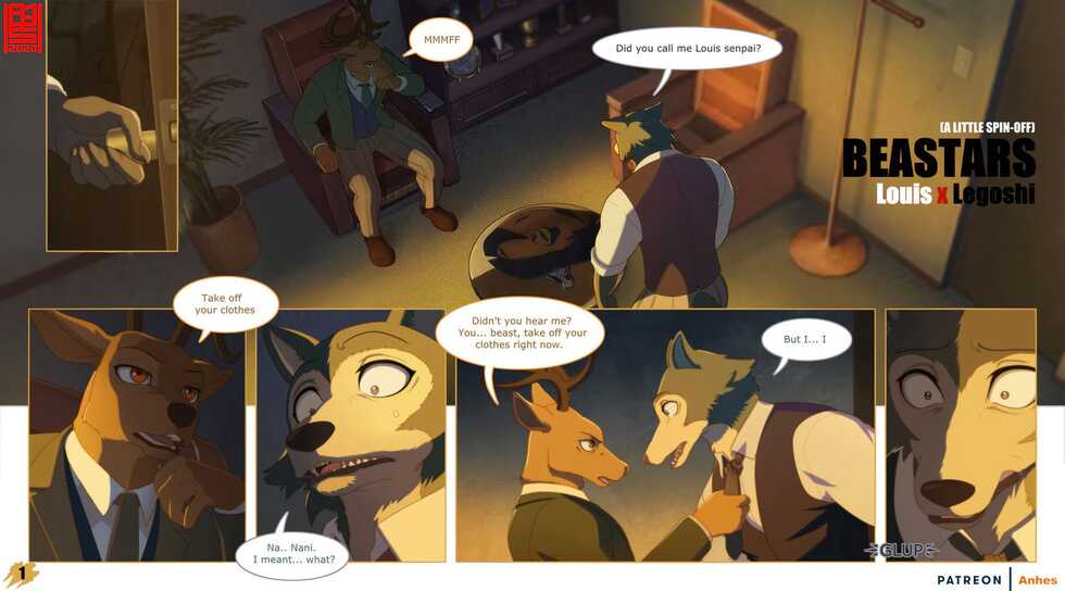 [Anhes] Beastars - Louis X Legoshi - Page 1
