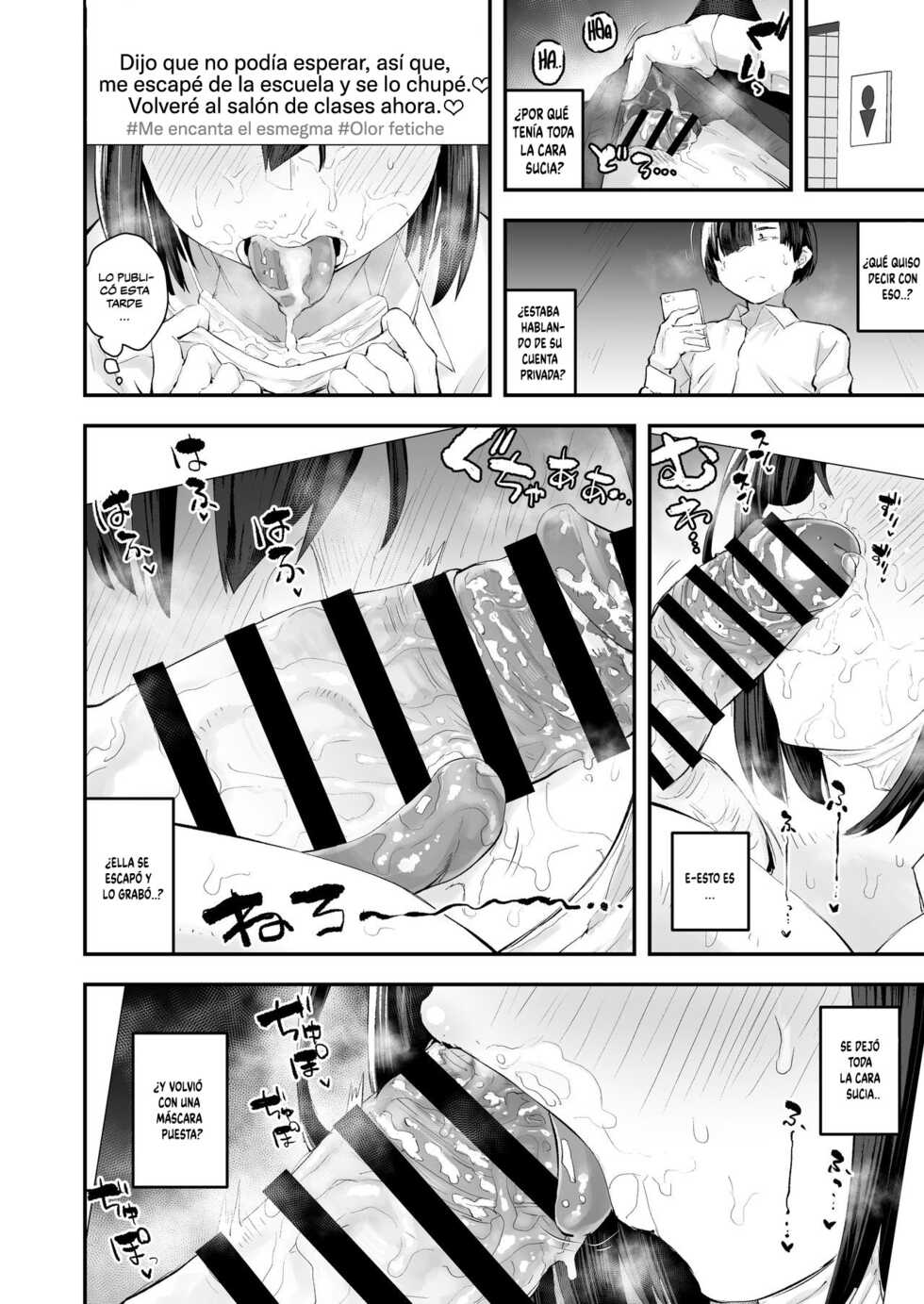 [Anon's Flood Myth (Anon 2-okunen)] Classmate ga Uraaka de Mainichi Ochinpo Asari Shiterukamoshirenai | My classmate might be surfing the world wide web for dirty dicks with her private acc every day. [Spanish] [Digital] - Page 27