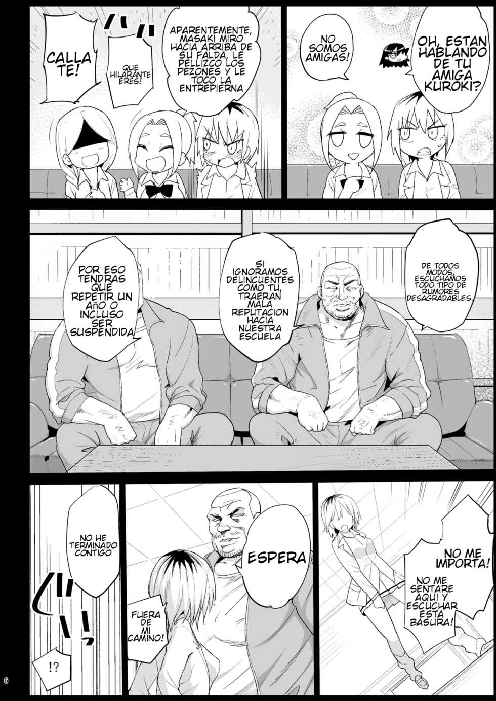 [Eromazun (Ma-kurou)] Shidou Sarechau Yoshida-san | Yoshida-san's going to get ordered around (Watashi ga Motenai no wa Dou Kangaetemo Omaera ga Warui!) [Spanish] [Digital] - Page 5