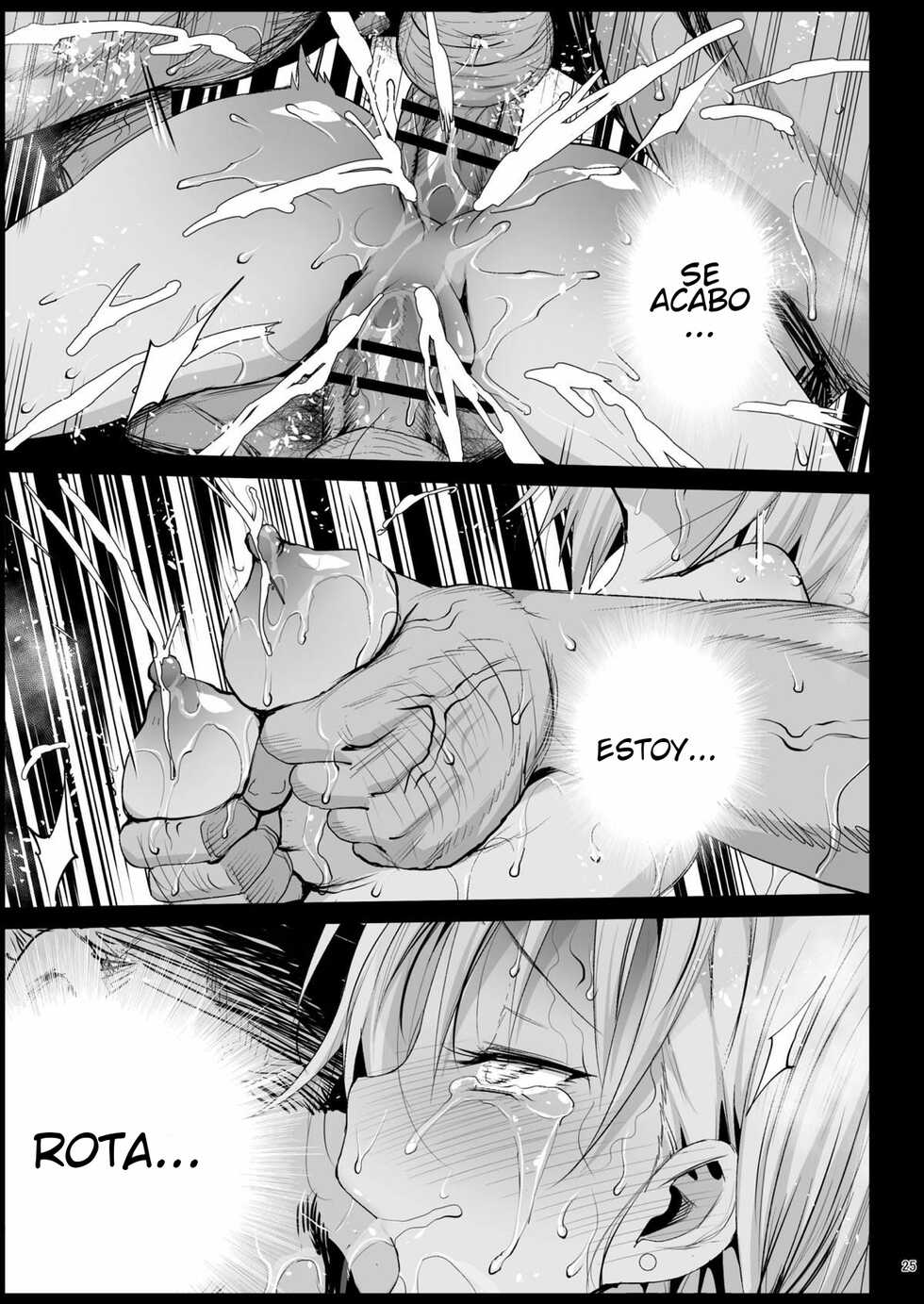 [Eromazun (Ma-kurou)] Shidou Sarechau Yoshida-san | Yoshida-san's going to get ordered around (Watashi ga Motenai no wa Dou Kangaetemo Omaera ga Warui!) [Spanish] [Digital] - Page 24
