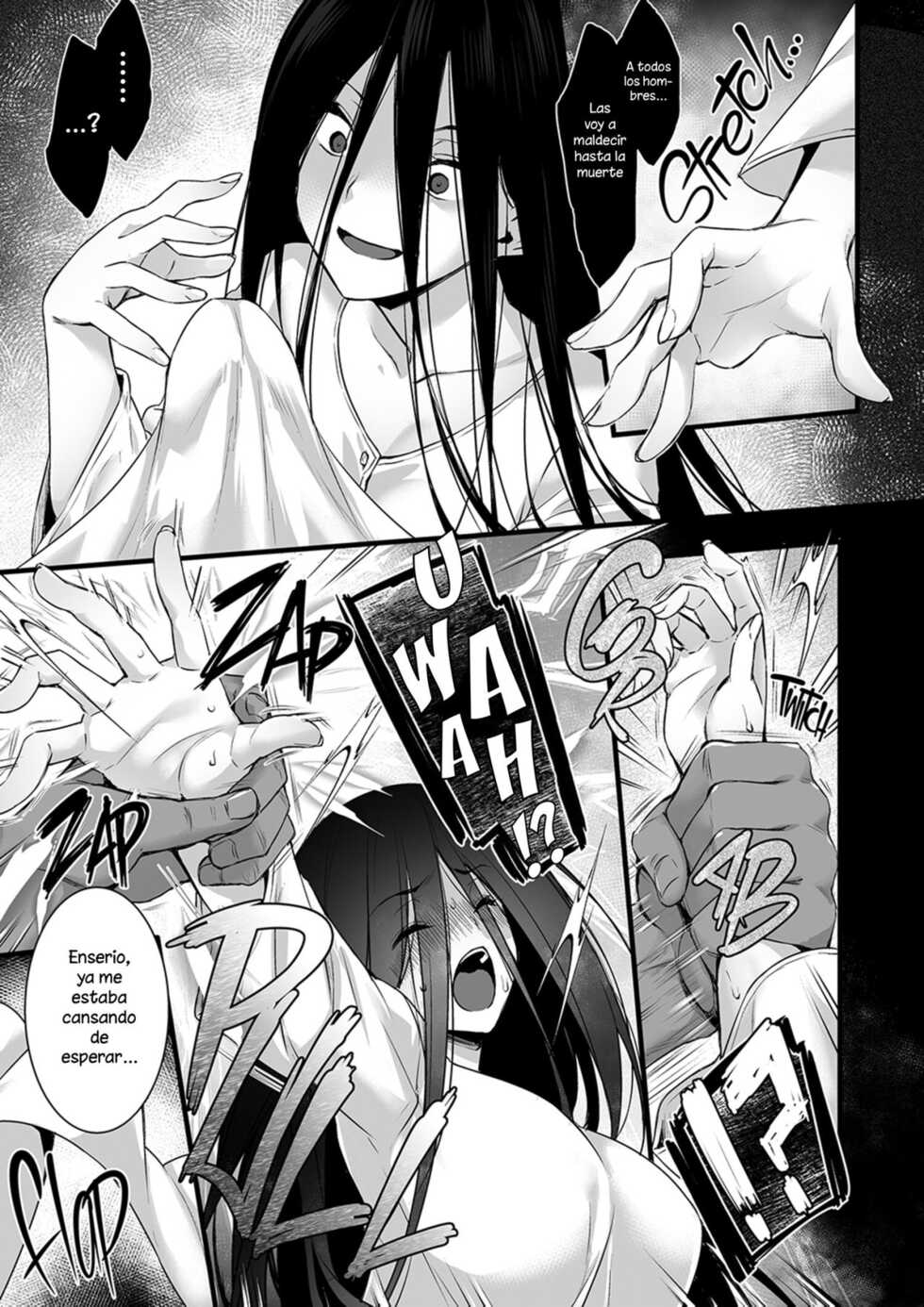 [Himeya (Abe Inori)] Rental Tanetsuke Oji-san Ghost ~Tera Umare no Tanetsuke Oji-san, Yuurei to Nonstop Hame Jorei~ | Rental Seeding Uncle: Ghost [Spanish] [Decensored] [Digital] - Page 9