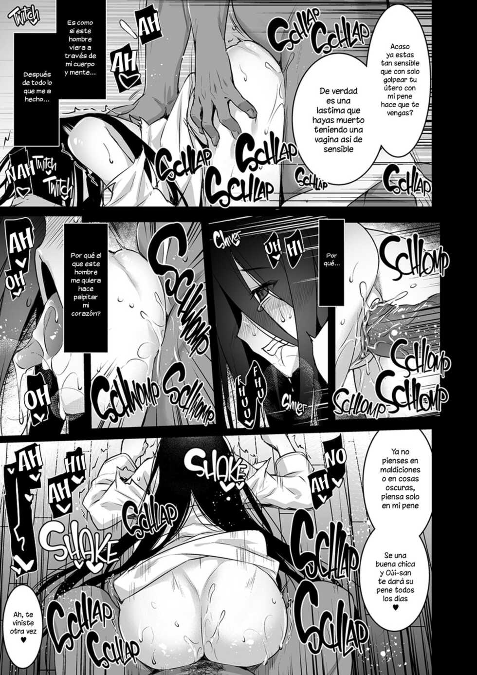 [Himeya (Abe Inori)] Rental Tanetsuke Oji-san Ghost ~Tera Umare no Tanetsuke Oji-san, Yuurei to Nonstop Hame Jorei~ | Rental Seeding Uncle: Ghost [Spanish] [Decensored] [Digital] - Page 31
