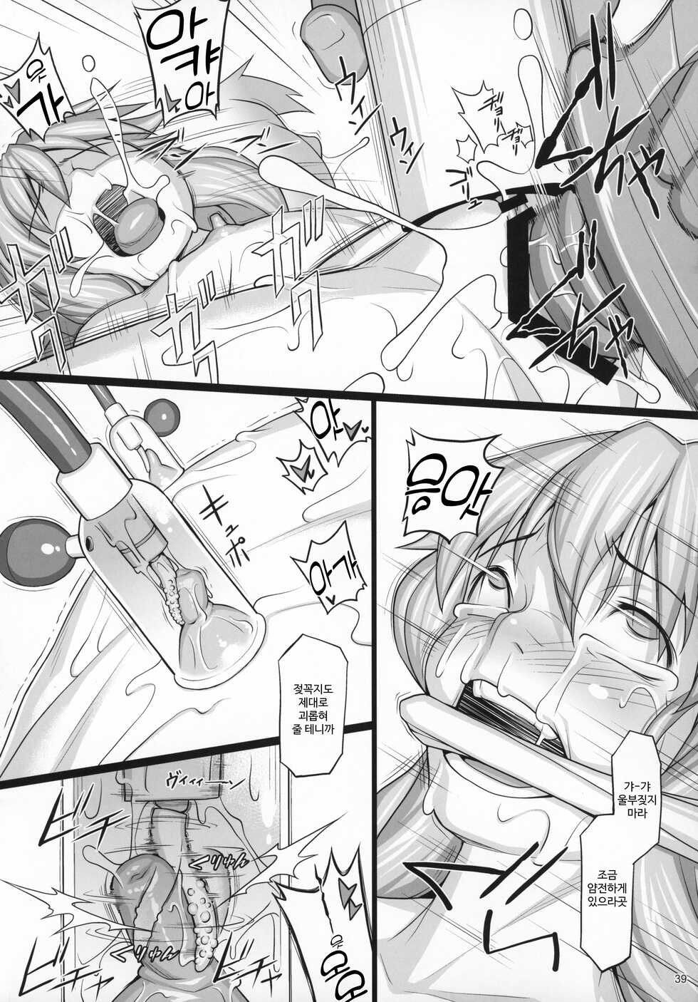 (C97) [AERIAL RAVE (Jacky)] Shokuzai no Ma -extra- (Xenogears) [Korean] - Page 38