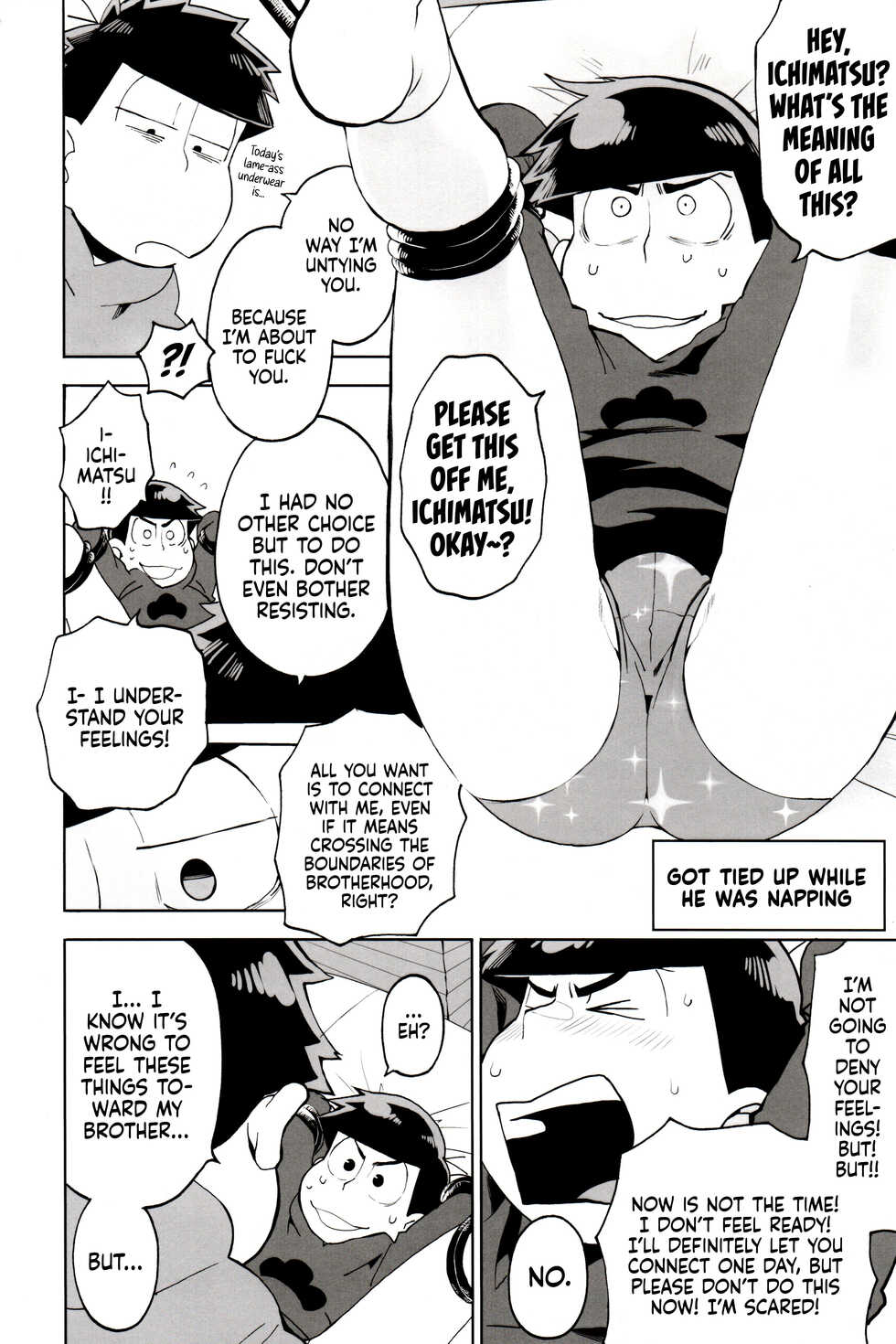 (Ichi kara Natsu Massakari) [INUMERY (Koutei Mikado)] Prince Karapi o Kiraitakute. | I Hate My Dear Prince Karamatsu. (Osomatsu-san) [English] - Page 4