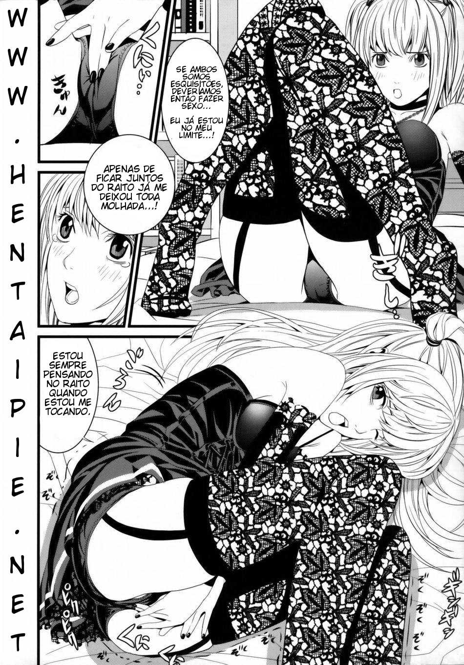 (C75) [Maniac Street (Black Olive)] DN (Death Note) [Portuguese-BR] [Hentai Pie] - Page 3