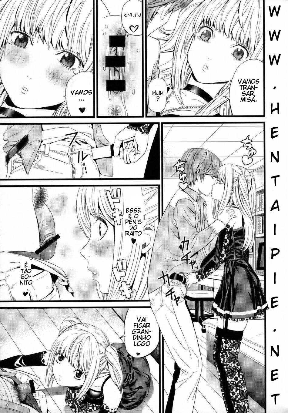 (C75) [Maniac Street (Black Olive)] DN (Death Note) [Portuguese-BR] [Hentai Pie] - Page 6