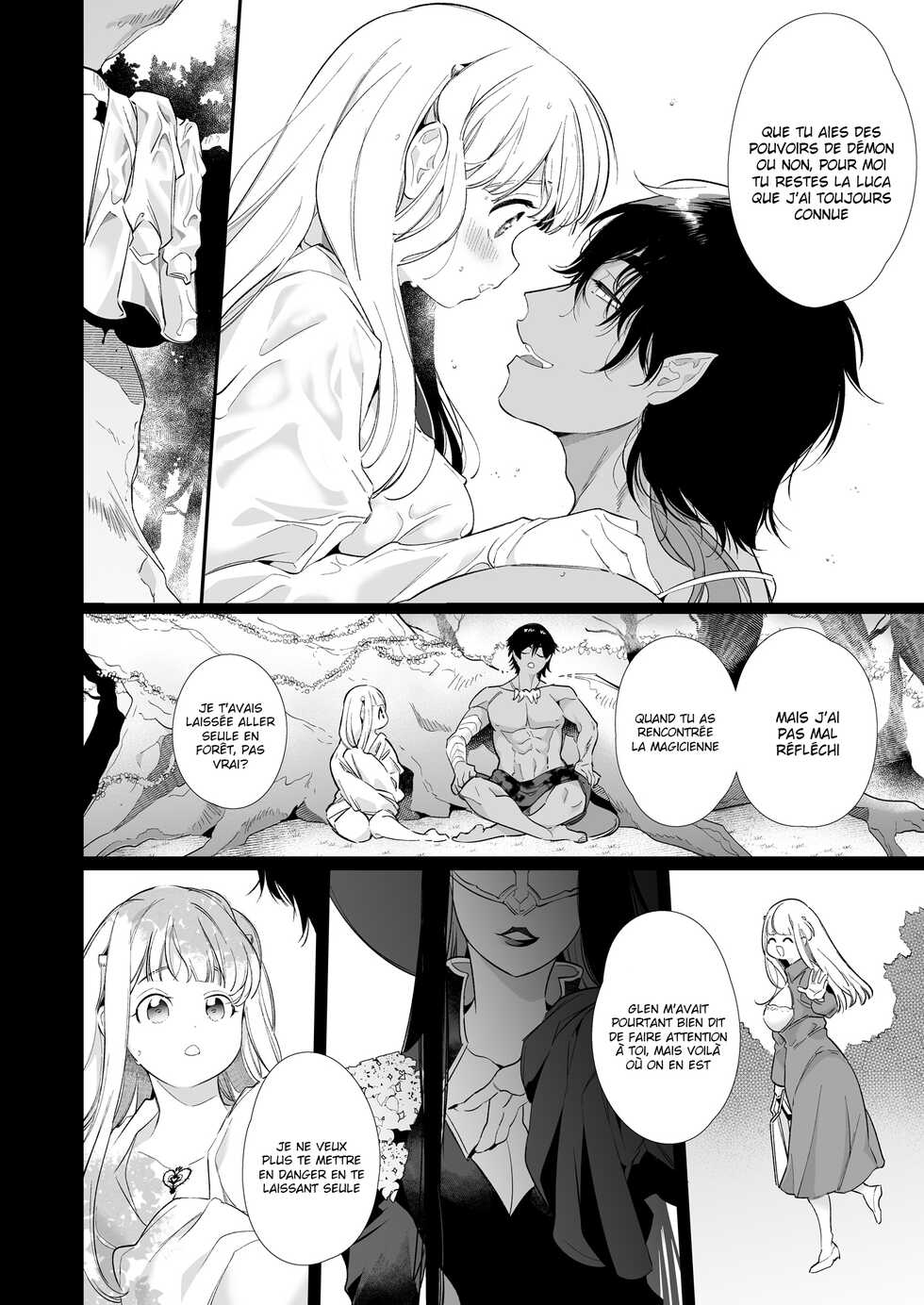 [Yatomomin (Yamamoto Tomomitsu)] Mede little Roy ~Ochikobore Majo no Shoutai wa, Seieki (Maryouku) o Kate to suru Saikyou no Akuma deshita.~ 2 Jou [French] - Page 37