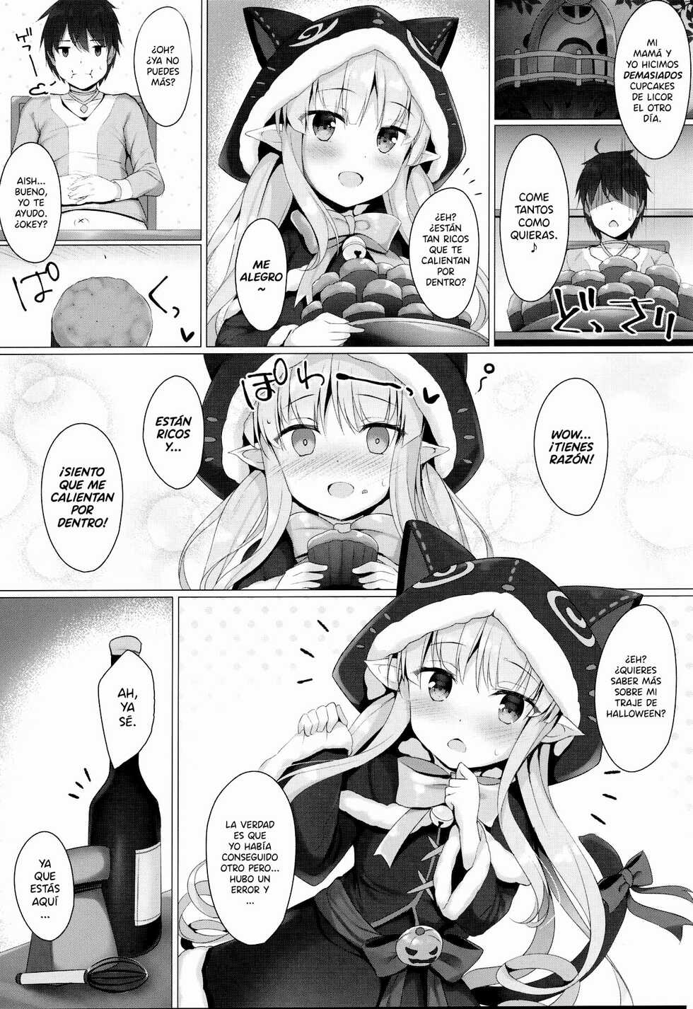 (CT35) [Twilight Road (Tomo)] Kyouka-chan ga Micro Bikini o Kite Kureru Hon (Princess Connect! Re:Dive) [Spanish] - Page 3