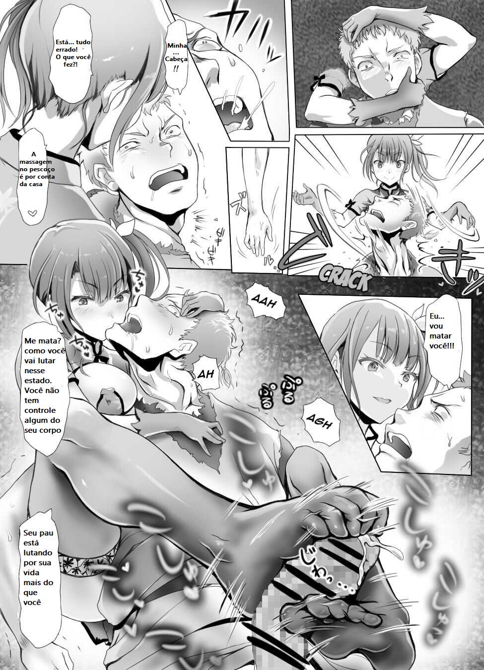 [Mitsunoho (Ariku)] Insaku Shoujo Koko made Hazukashimerarete mo Mada Ikitai No? [Portuguese-BR] [Digital] - Page 21