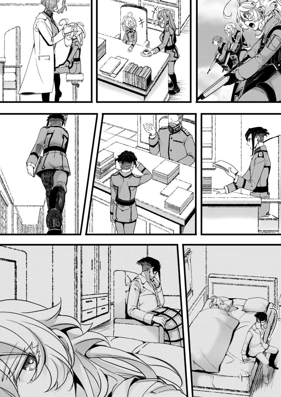 [hal] Kioku ga Ichibu Nakunaru Tanya-chan no Hanashi (Youjo Senki) - Page 10