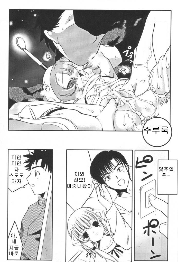 [Uropyon (Urotan)] Sumomo mo Momo mo Momo no Uchi 2 | 스모모모모모모모의 속마음 (Chobits) [Korean] - Page 25