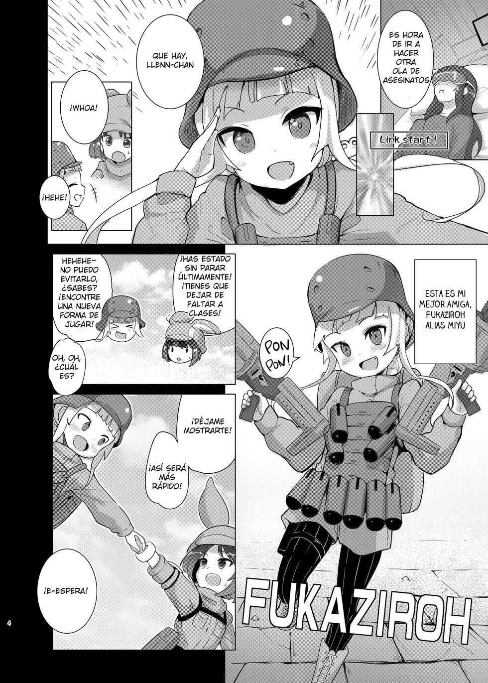 [LOLI Seiyouken (PANBAI)] LLENN & Fuka to Youjo sex party | LLENN & Fuka's Loli Sex Party (Sword Art Online Alternative Gun Gale Online) [Spanish] [Shironuki] [Digital] - Page 3