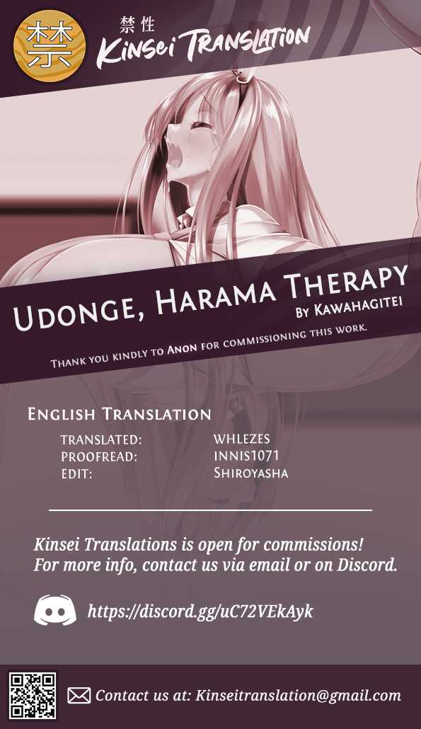 [Kawahagitei] Udonge, Harama Therapy (Touhou Project) [English] [Kinsei Translations] - Page 30