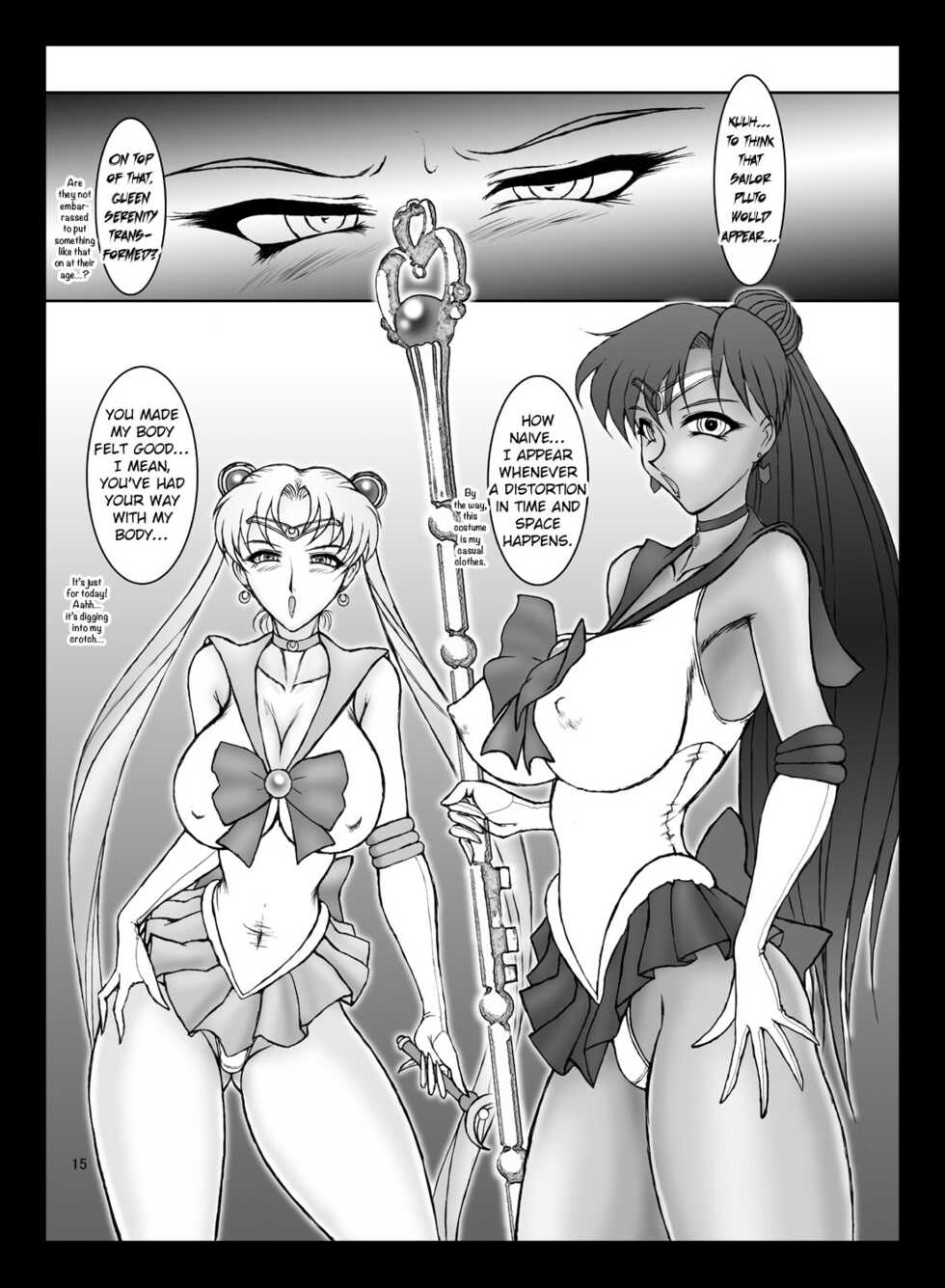 [Taiyoukei Kaihatsu Kikou (Marubayashi Shumaru)] Meioh Kanraku (Bishoujo Senshi Sailor Moon) [English] [Digital] - Page 14