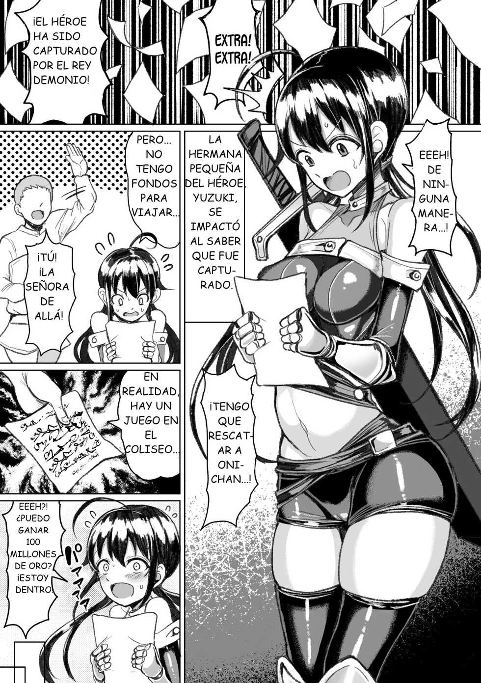 [Motsuaki] Tanetsuke Colosseum! Episode 3 | Conception Colosseum! 3 [Spanish] [Gonchan] [Digital] - Page 2