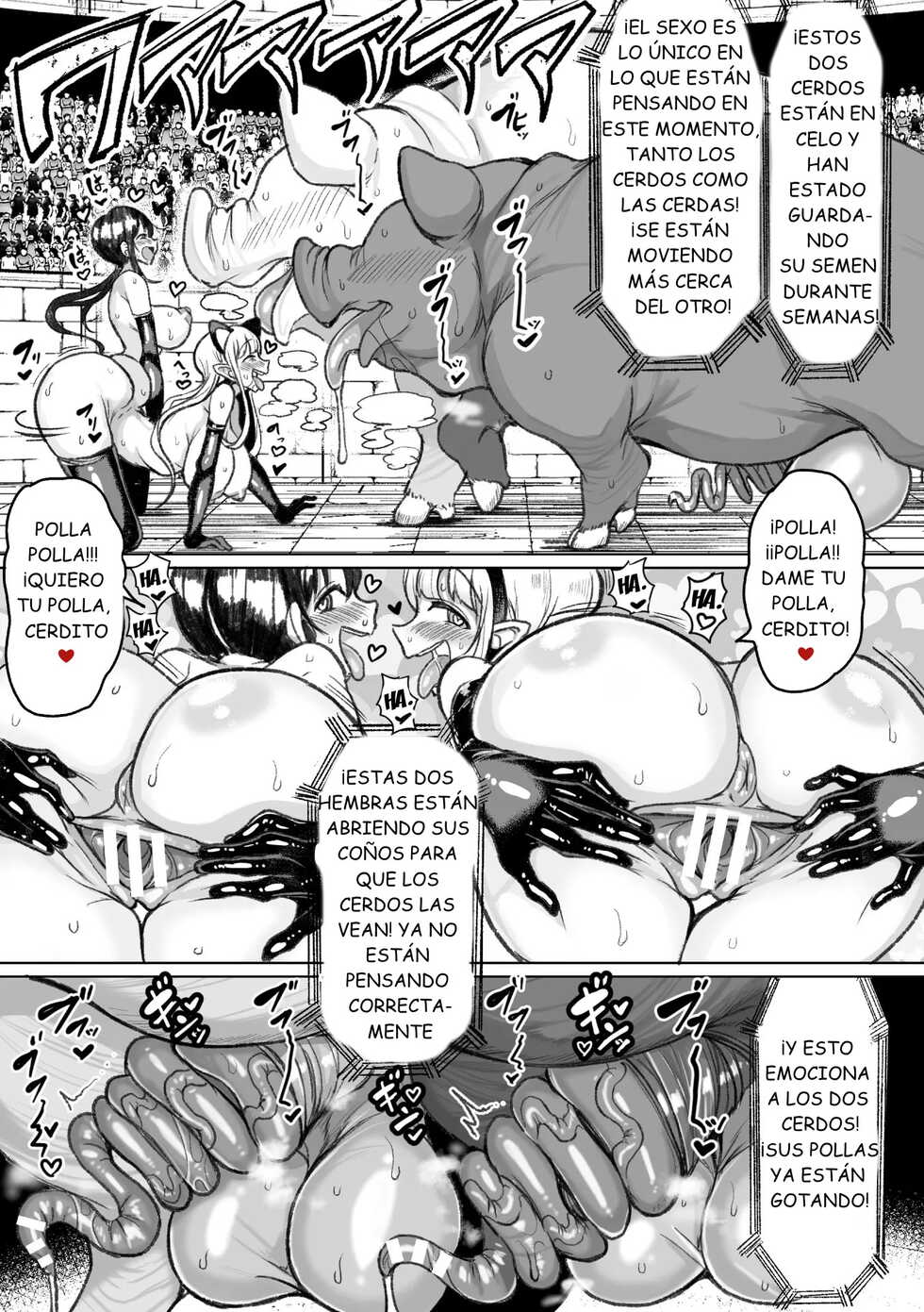[Motsuaki] Tanetsuke Colosseum! Episode 3 | Conception Colosseum! 3 [Spanish] [Gonchan] [Digital] - Page 10