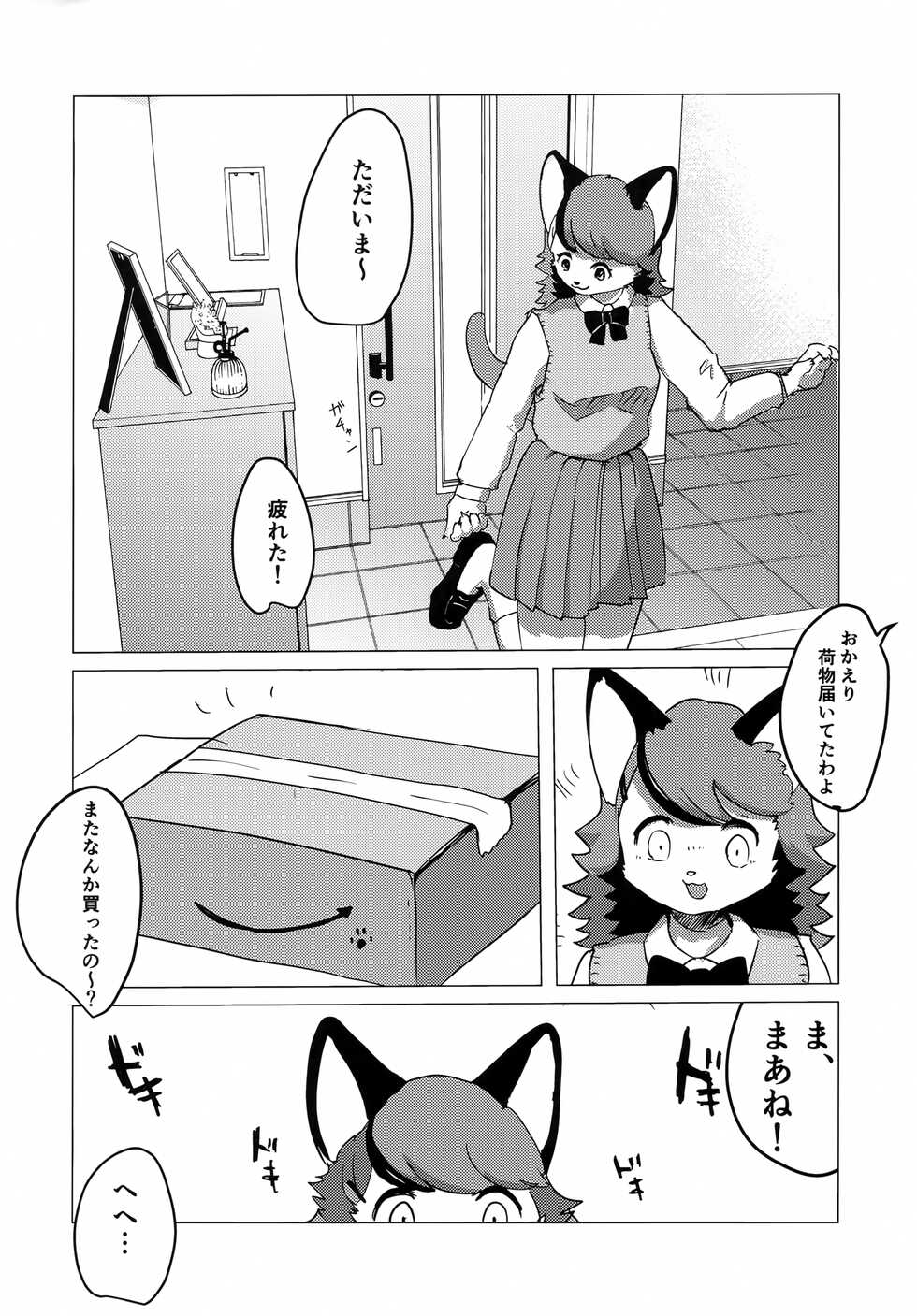 (Kemoket 12) [Kon Juuichibai (Momou)] Datte Inu Senpai no Koto Suki Nanda Mon! - Page 5