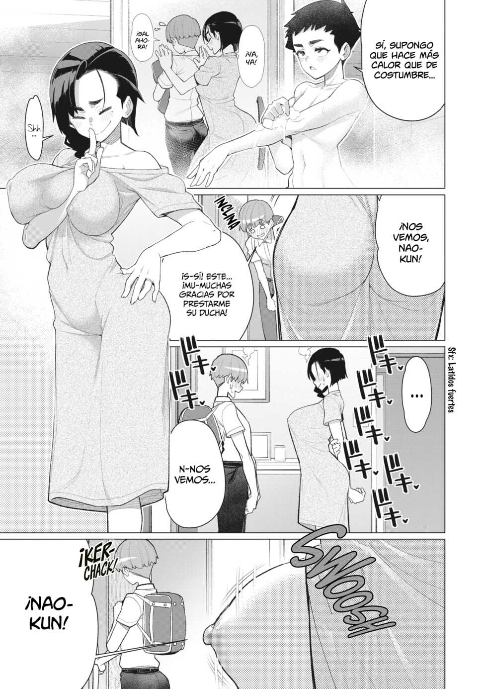 [Minamida Usuke] Oba-san to Hadaka no Otsukiai! |  ¡Una Relación Al Desnudo Con Una Señora!  (COMIC HOTMiLK Koime Vol. 35) [Spanish] [Shirosaki Scans] - Page 23
