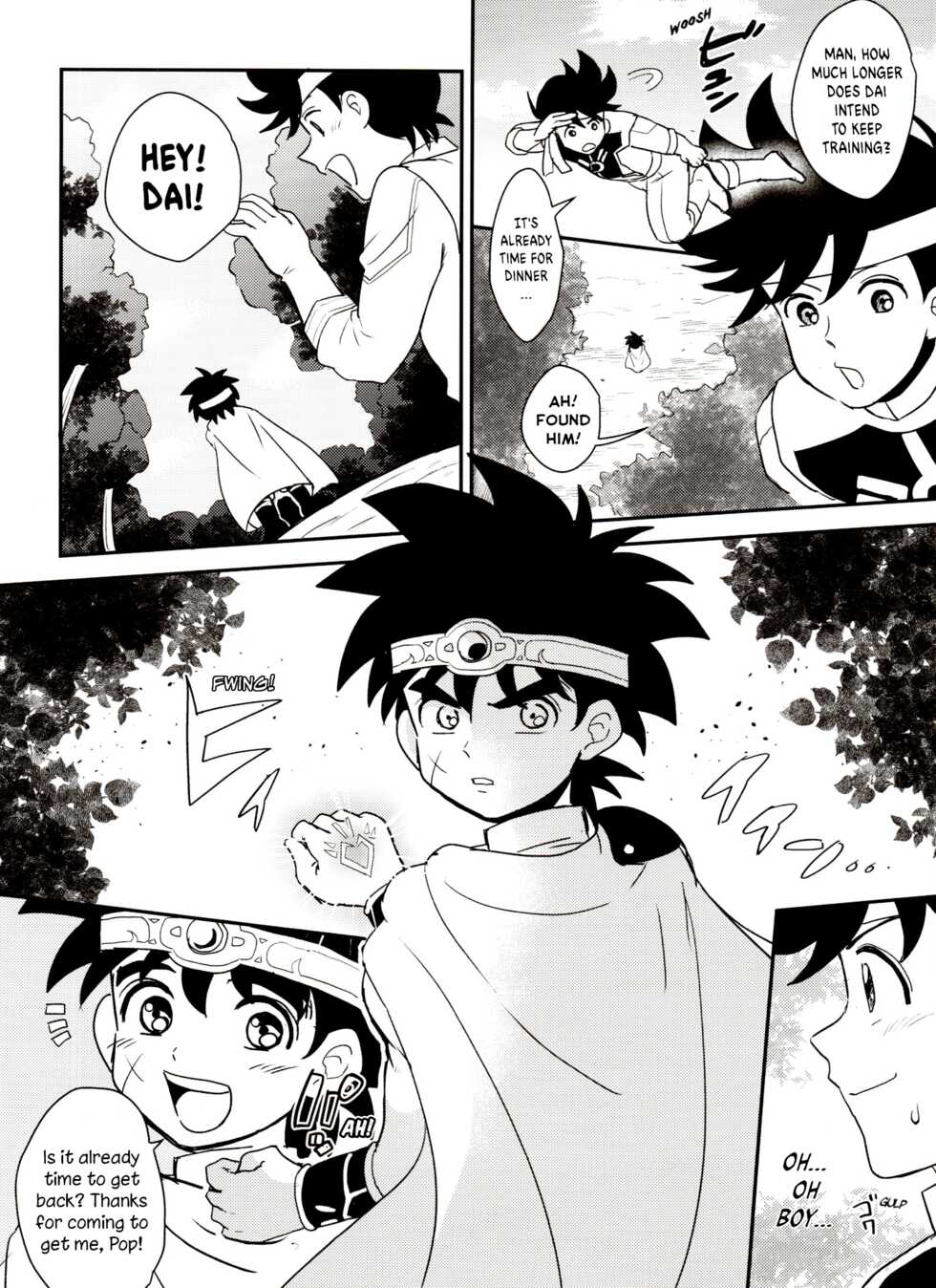 (BRAVE ADVENTURE) [NUM (Nonta)] Kishi no Honnou (Dragon Quest: Dai no Daibouken) [English] [Hikaru Scans] - Page 3