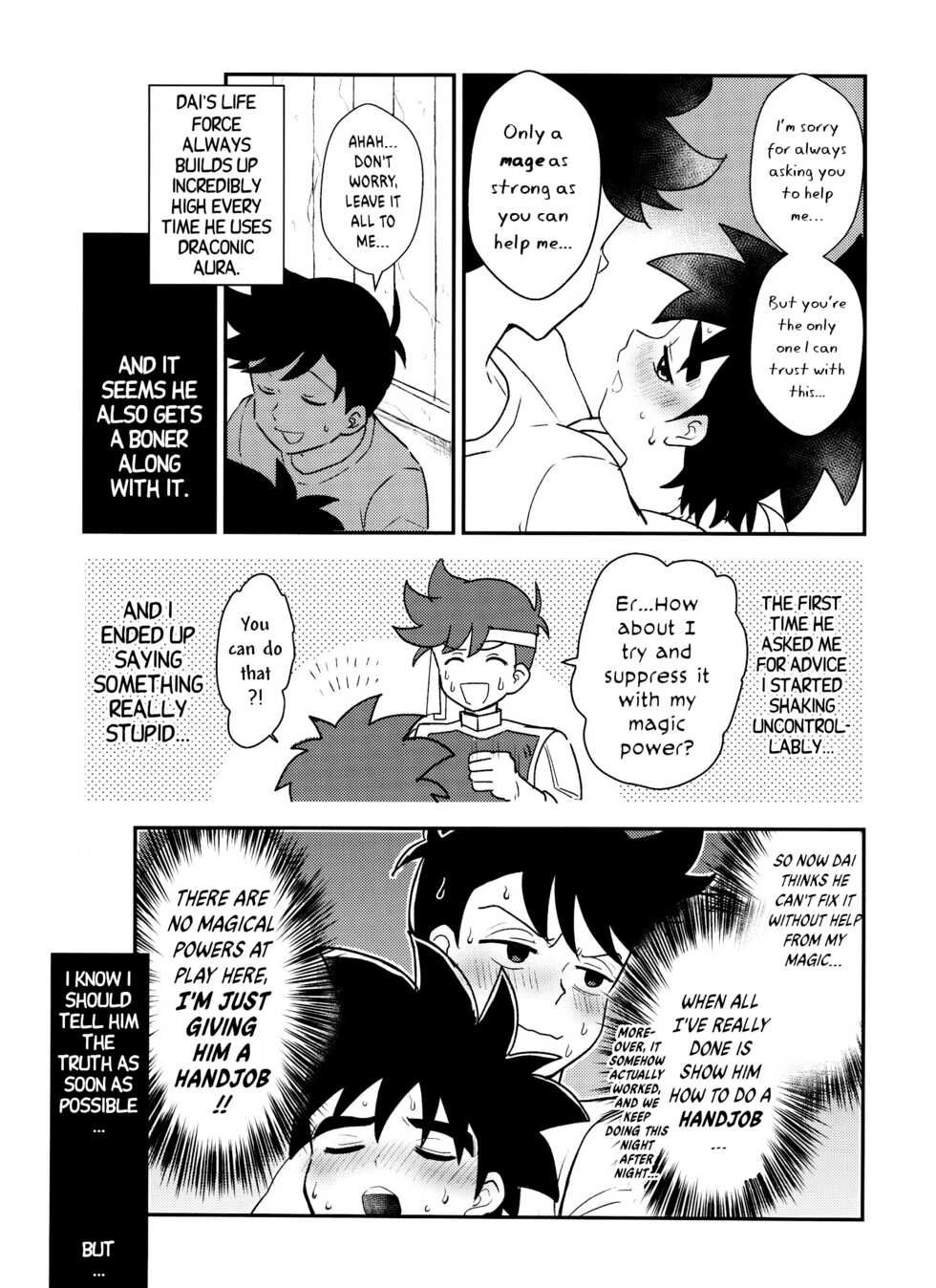 (BRAVE ADVENTURE) [NUM (Nonta)] Kishi no Honnou (Dragon Quest: Dai no Daibouken) [English] [Hikaru Scans] - Page 6