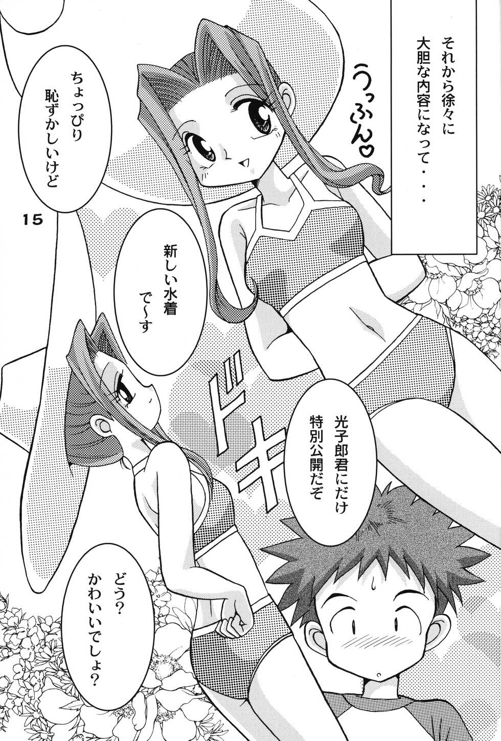 (C63) [Studio TAMO (Daikyojin)] Sora Mimi Hour 6 (Digimon Adventure) - Page 14