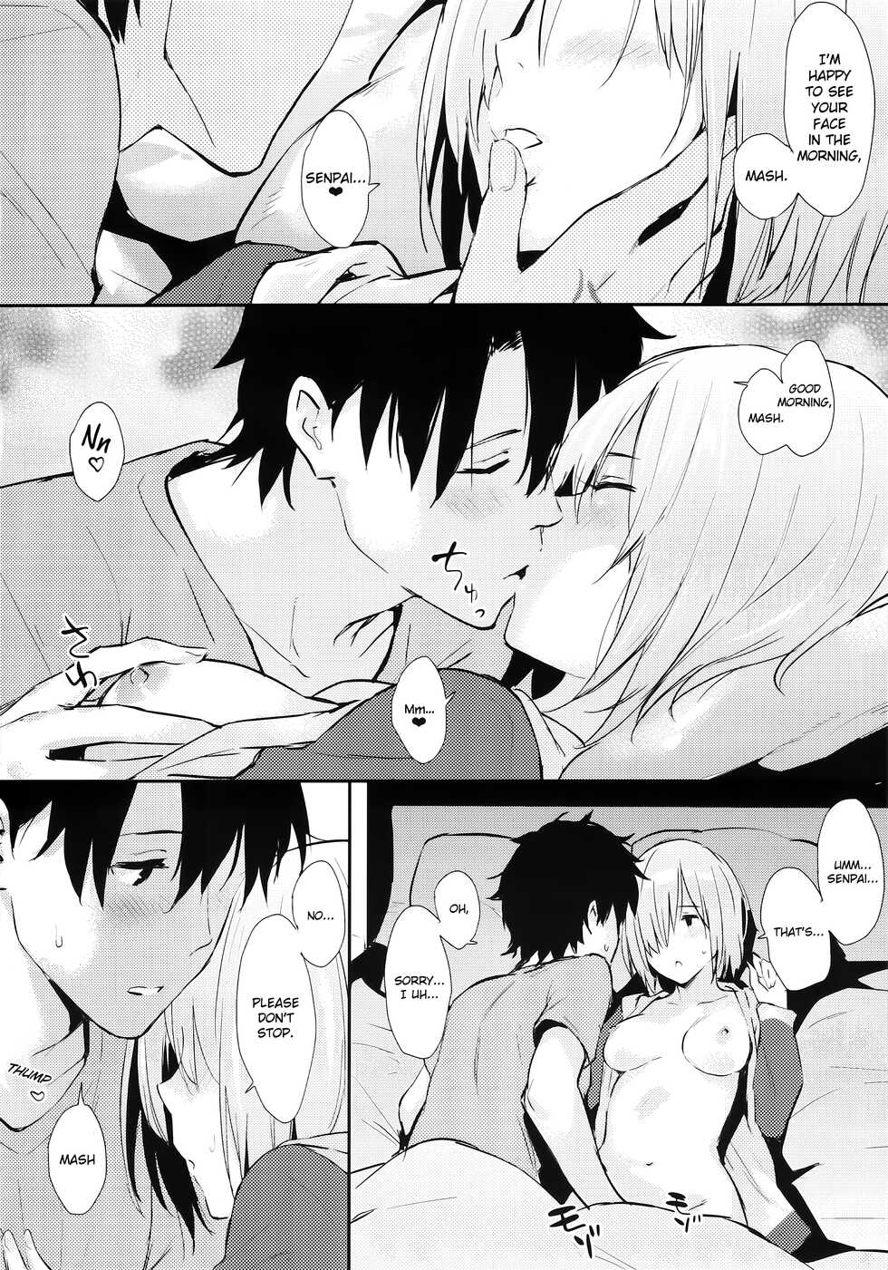 (COMIC1☆11) [Cat FooD (Napata)] Mash-ppoi no! (Fate/Grand Order) [English] [KizuSkip] - Page 5
