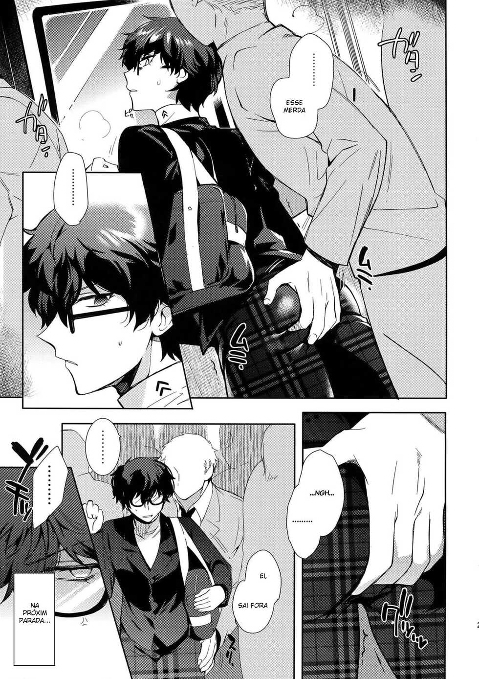 (Another Control 6) [downbeat, ksg (Kirimoto Yuuji, Kasuga)] Playing Joker 2 (Persona 5) [Portuguese] - Page 24