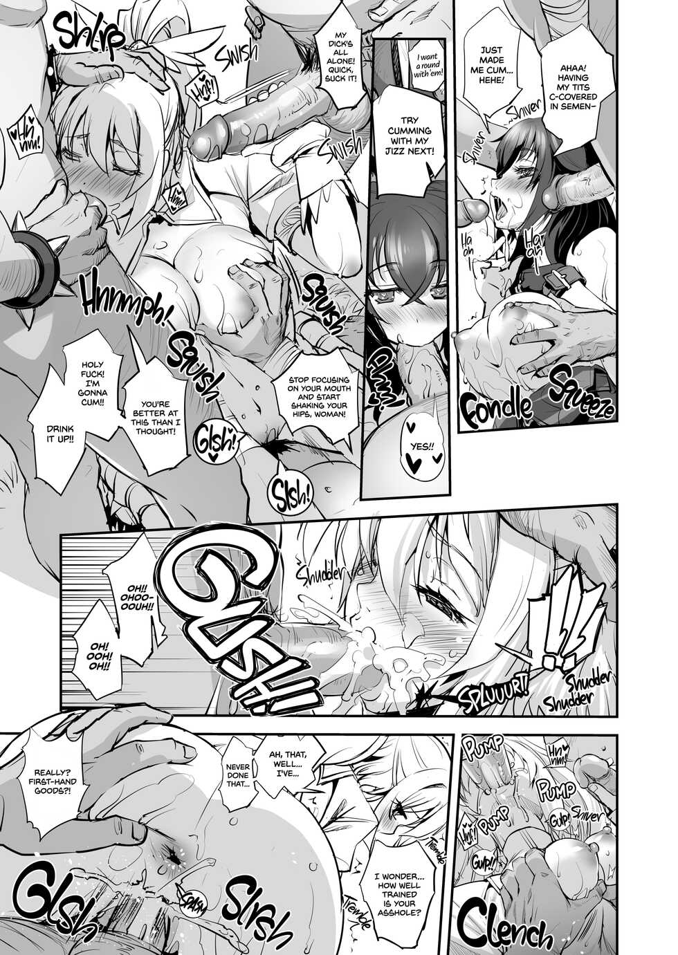 [G-Power! (SASAYUKi)] Shiro to Kage no Okugai Yuugi | Nanaly and Rita’s Outdoor Frolicking (Sennen Sensou Aigis) [English] {2d-market.com} [Decensored] [Digital] - Page 17