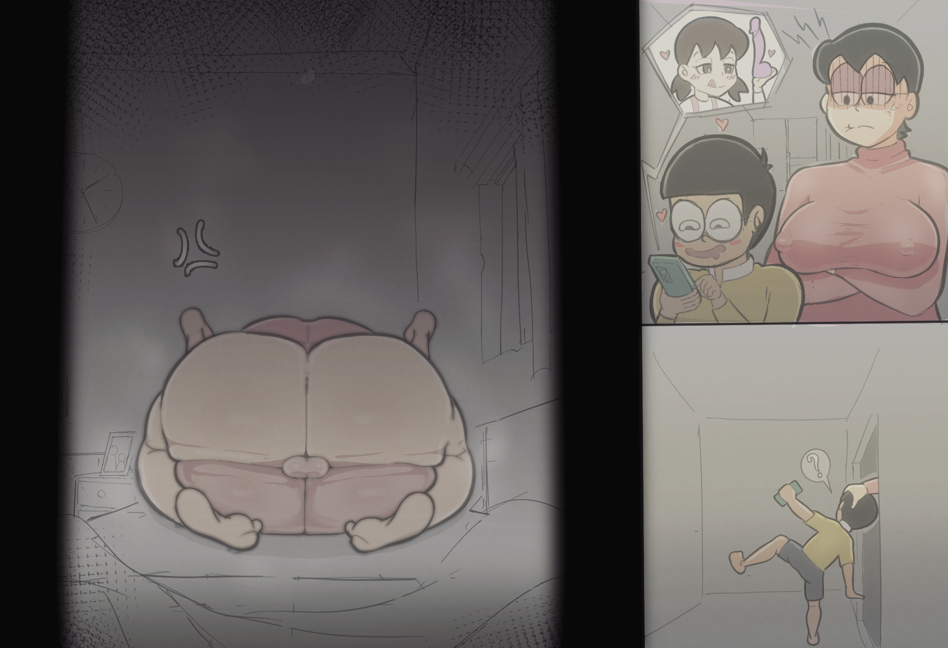 Page 1 - manilla Jealousy (Doraemon) - akuma.moe.