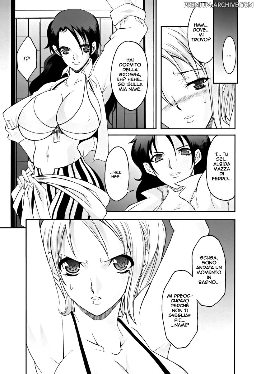 (C70) [Youkai Tamanokoshi (CHIRO)] SILENT SEA -Revenge!!- | Vendetta a Silent Sea (One Piece) [Italian] - Page 2