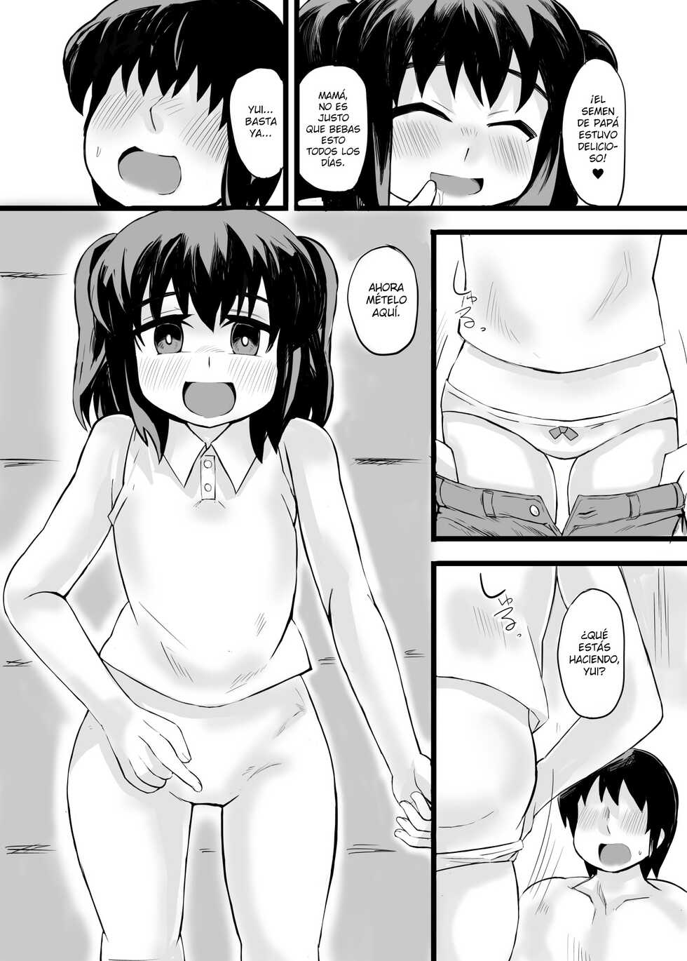 [14cm (Gao)] Otou-san! Okaa-san yori, Watashi to Ecchi Shiyou yo! [Spanish] [Hellsing Scans] - Page 14