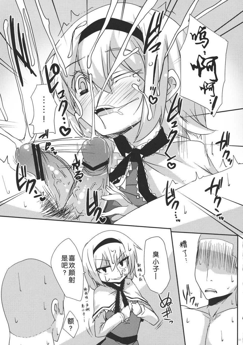 (COMIC1☆5) [Raiden Labo (Raiden)] Cosplay Gensou Shoujo Alice (Touhou Project)[Chinese] - Page 12