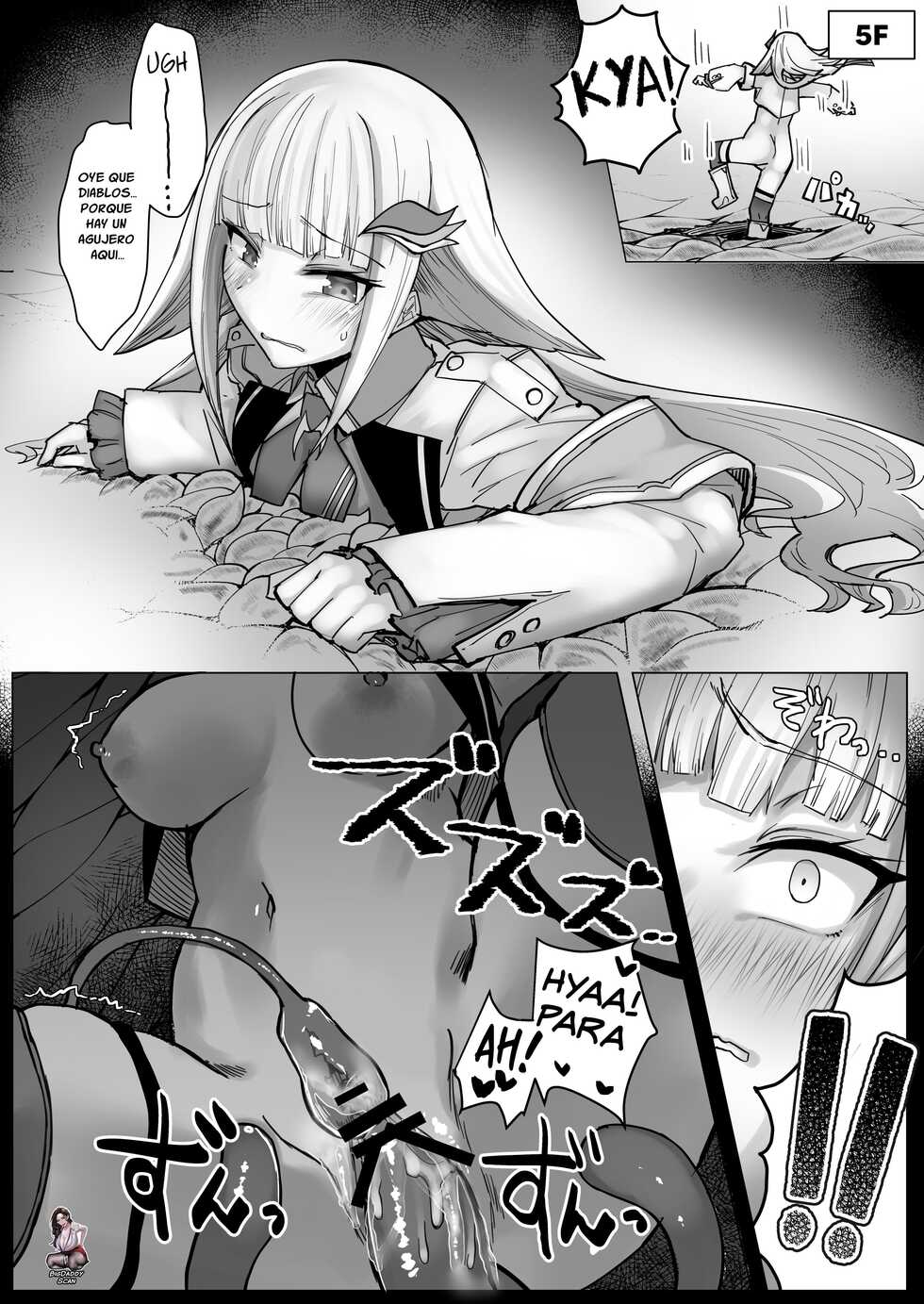 [30min-5000yen (Kagami Uekusa)] Niji Ero Trap Dungeon Club 1.5 (Lize Helesta) [Spanish] [Digital] - Page 11
