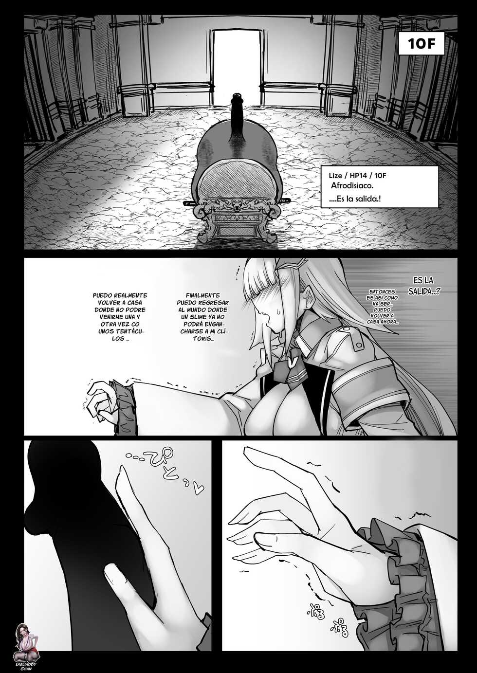 [30min-5000yen (Kagami Uekusa)] Niji Ero Trap Dungeon Club 1.5 (Lize Helesta) [Spanish] [Digital] - Page 19