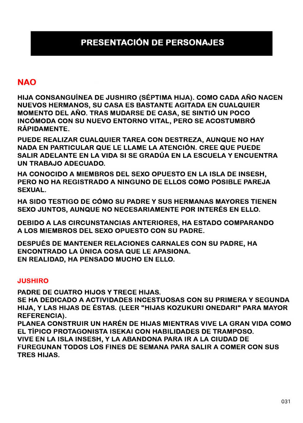 [Kajimura Market (Kajimura Kajima)] Nakadashi! Papachin Junkie ~ Oyako Jusei Ninshin Bote H mo Aru yo | Dad's Dick Junkie Daughter - I Love Creampie - Vol. 01 [Spanish] - Page 31