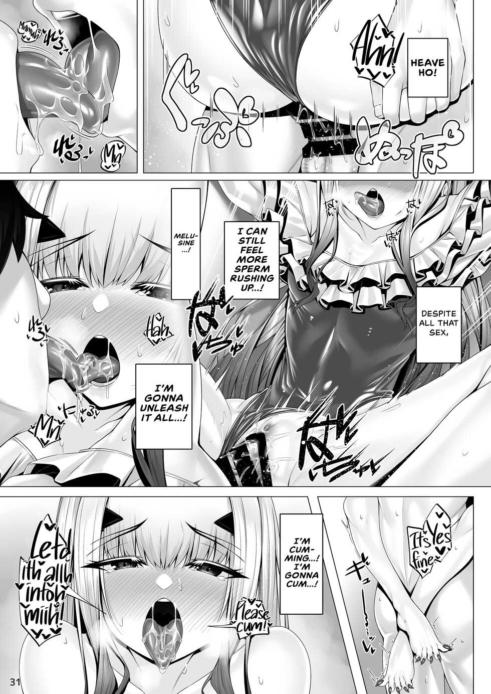 [Watochip Melonpan (Watosu)] Melusine to Motto Iroiro Ecchi Hon | Having Even More Various Types Of Sex With Melusine (Fate/Grand Order) [English] [UncontrolSwitchOverflow] [Digital] - Page 31