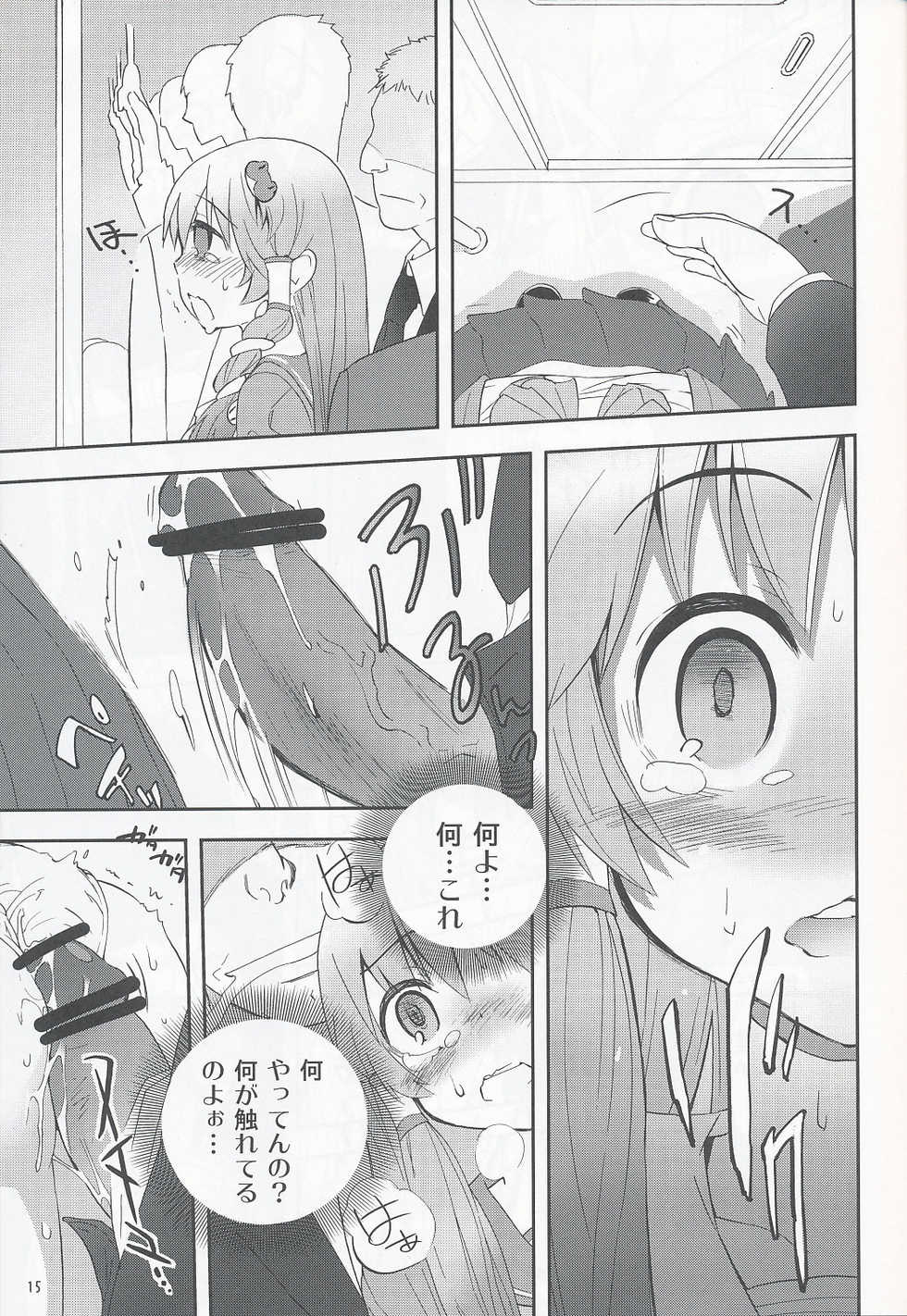 (COMIC1☆4) [Spicia (Kiritomo Koroha)] Tsuukan Densha Sanae (Touhou Project) - Page 14