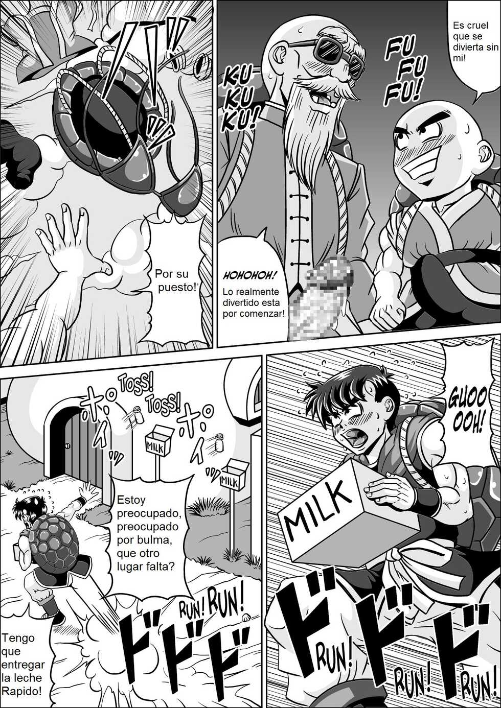 [Pyramid House (Muscleman)] Shugyou Shitetara Koibito Otosarechatta (Dragon Ball)  [Spanish] [traduccion_amateur] - Page 19