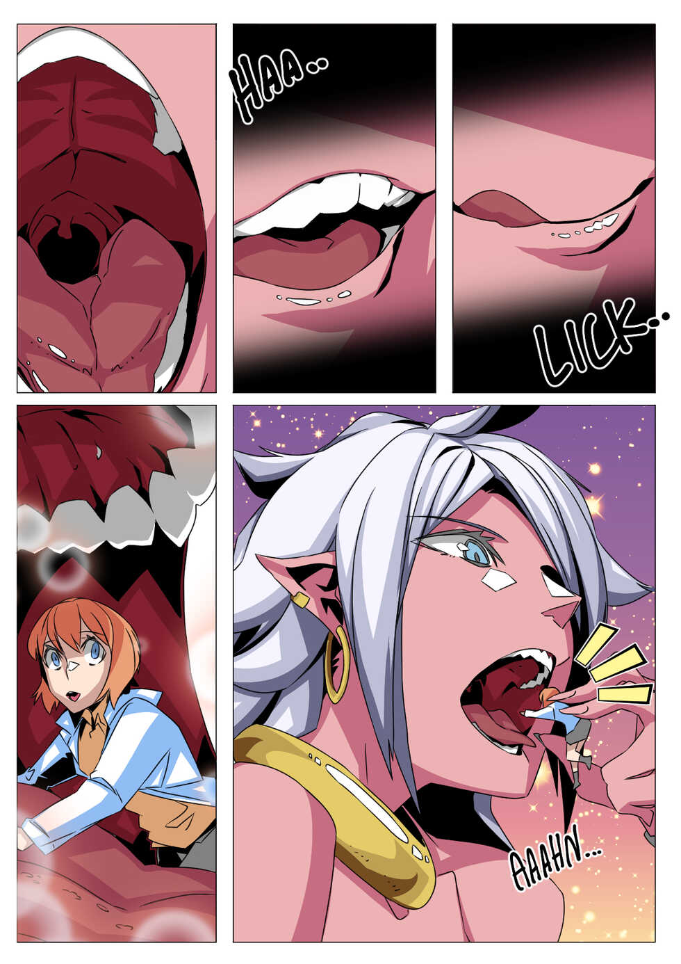 [LuckyB] Android 21 vore - Page 2