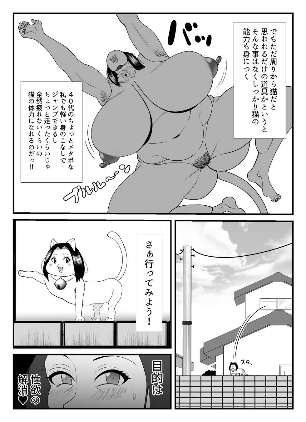 [Nekorondoru (Tokei)] 45-sai Sengyou Shufu no Hisoka na Tanoshimi -Neko ni Natte Seiyoku o Mitasu- - Page 6