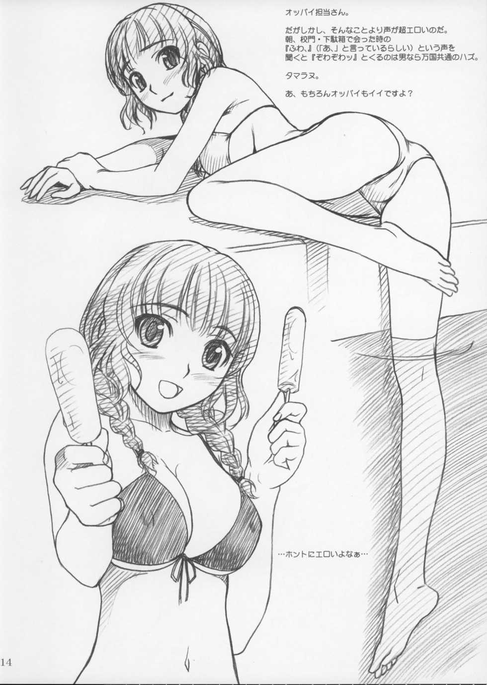 (C70) [MEKONGDELTA & DELTAFORCE + NNZ DAN (Hageyama, Great Majin, Route39, Zenki)] NEXT"C" VOL.13 - Page 14