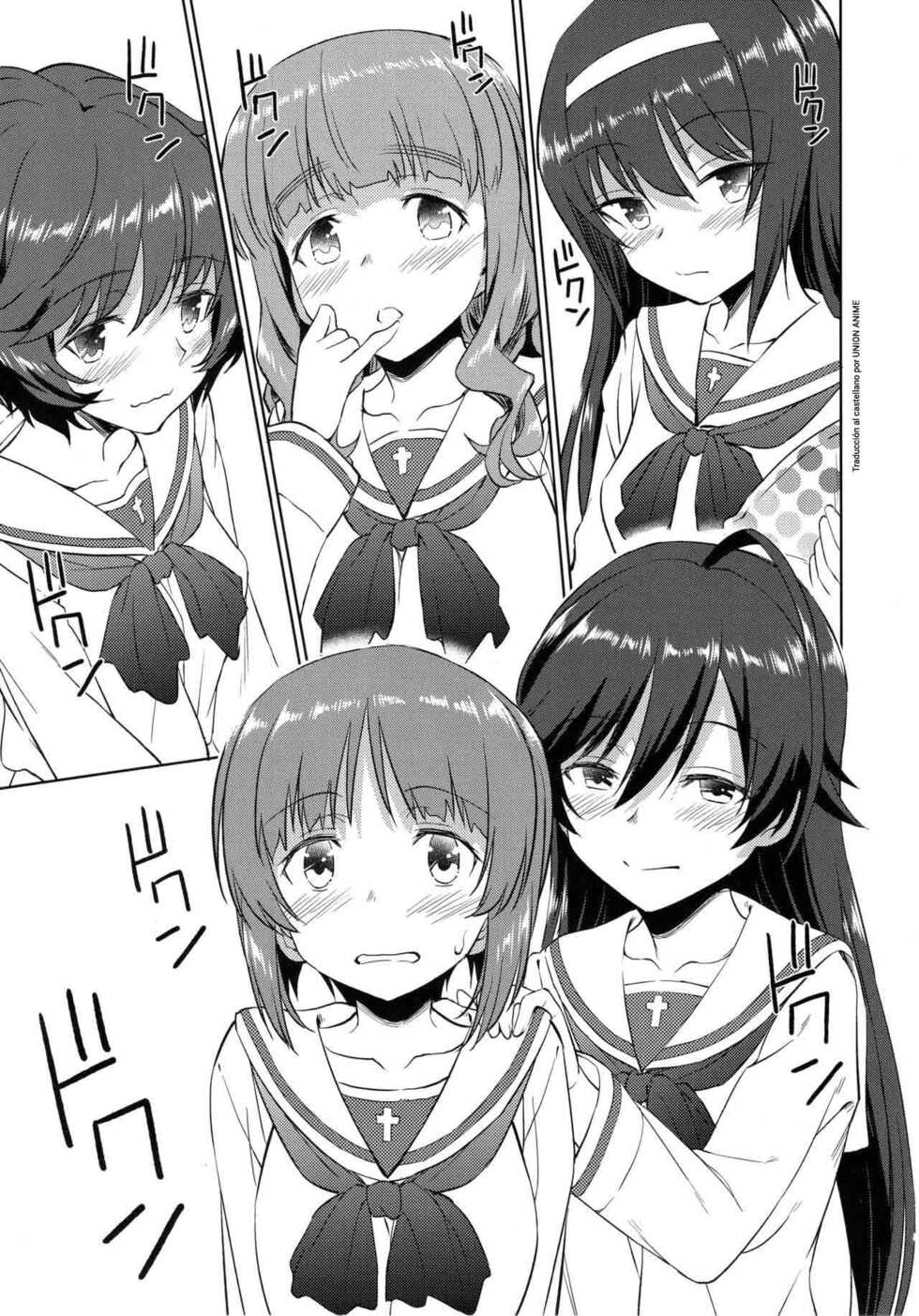 (C93) [AERODOG (inu)] Senshadou no Uramichi Ooarai Joshi Gakuen (Girls und Panzer) [Spanish] - Page 24