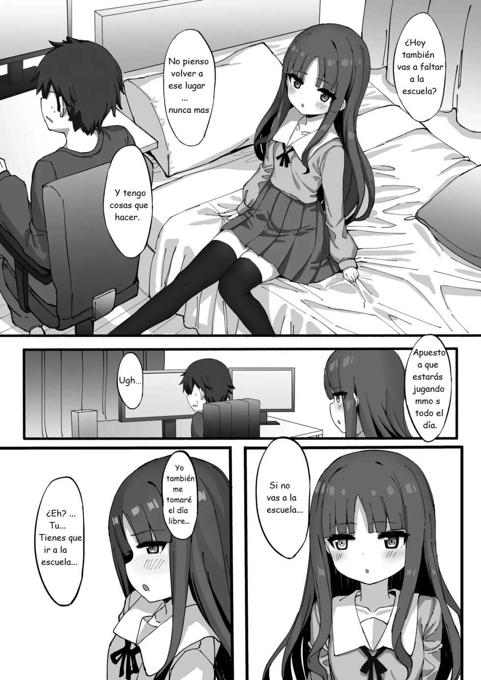 [Tamatamasanmyaku (Tamatanuki)] Imouto ni Ashikoki Sareta node, Shikaeshi Oshioki Ecchi | My Little Sister Gave Me A Footjob, So I Got Even By Fucking Her As Punishment [Spanish] - Page 5