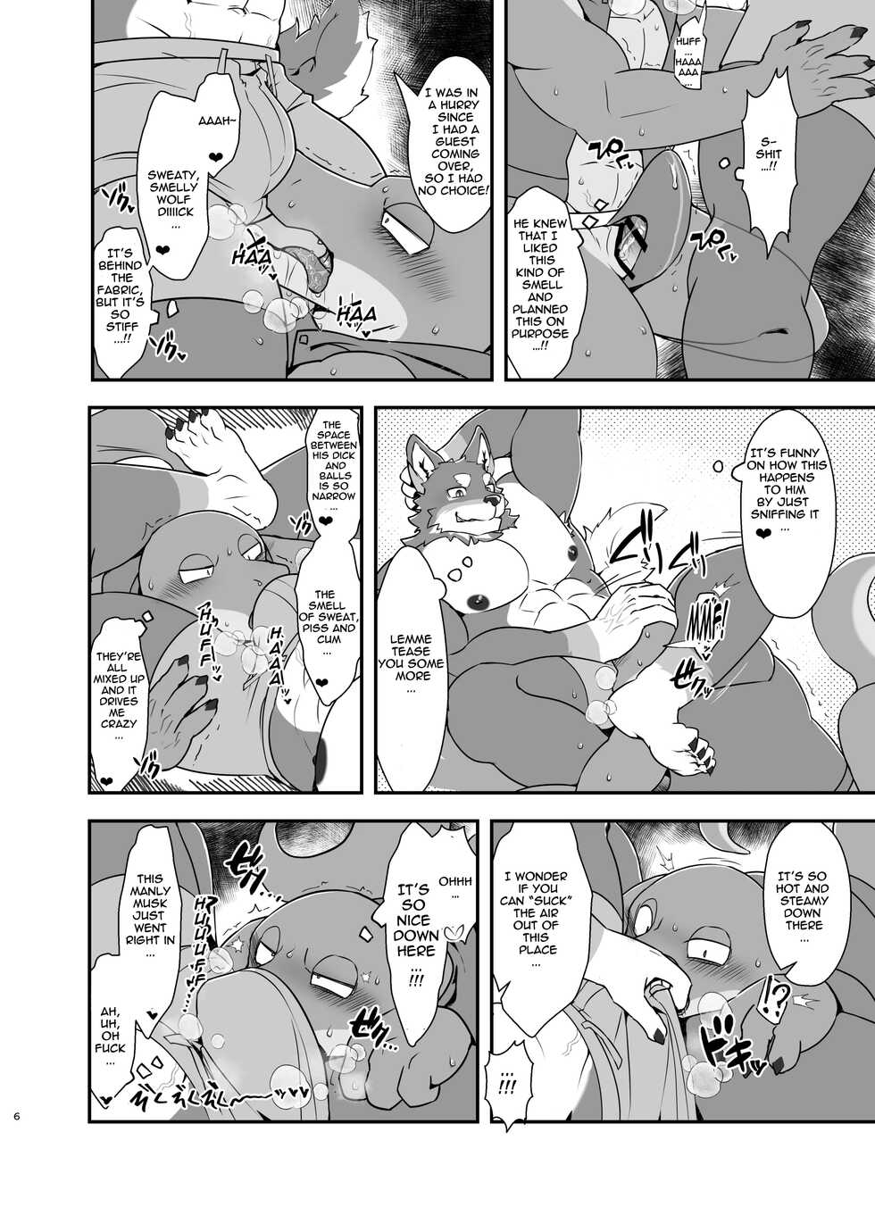[Haijoku Chrome (BK-mita)] Naa, Nii-chan no koto Sukidaro? | Hey, you like your bro, don'cha? [English] [The Masked Kemoner] [Digital] - Page 7