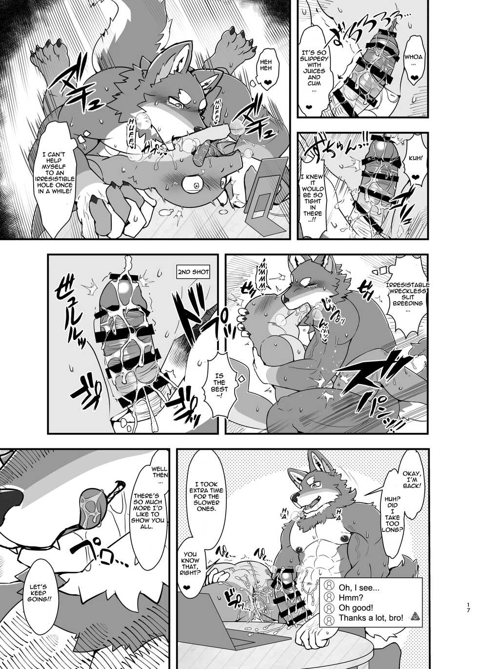 [Haijoku Chrome (BK-mita)] Naa, Nii-chan no koto Sukidaro? | Hey, you like your bro, don'cha? [English] [The Masked Kemoner] [Digital] - Page 18