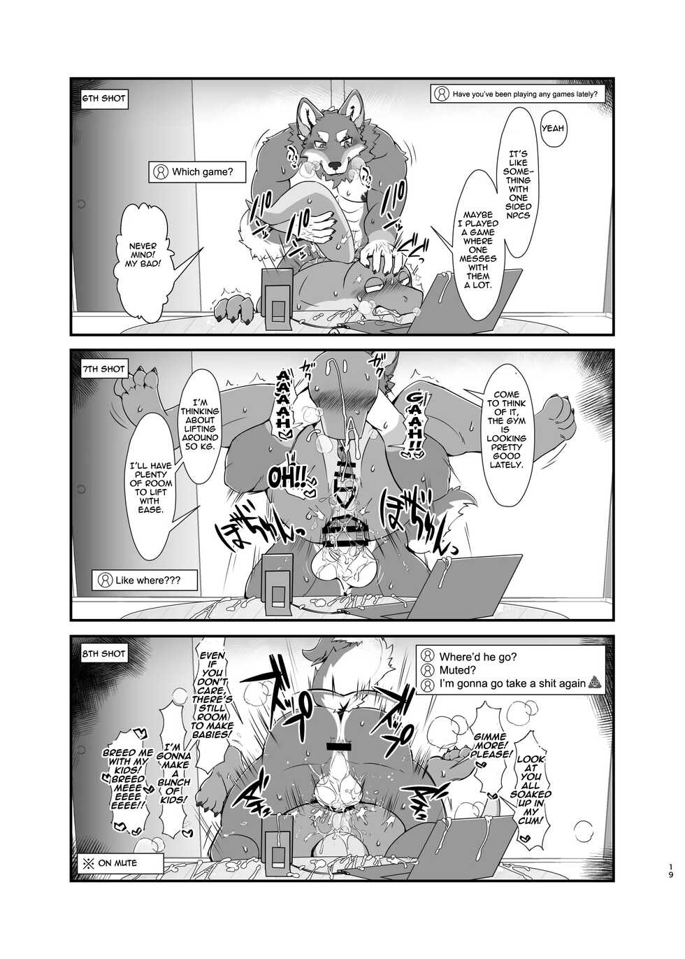 [Haijoku Chrome (BK-mita)] Naa, Nii-chan no koto Sukidaro? | Hey, you like your bro, don'cha? [English] [The Masked Kemoner] [Digital] - Page 20