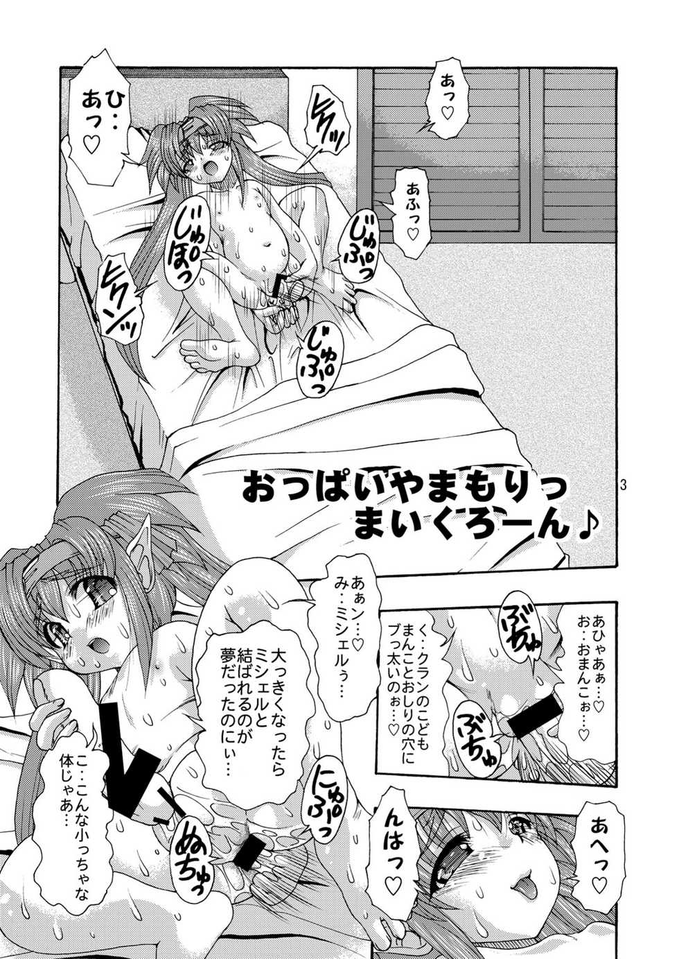 [Acid Noel (Mitsuki Rintarou)] Muchipuni Paradise! (Macross Frontier, Kurenai) [Digital] - Page 3