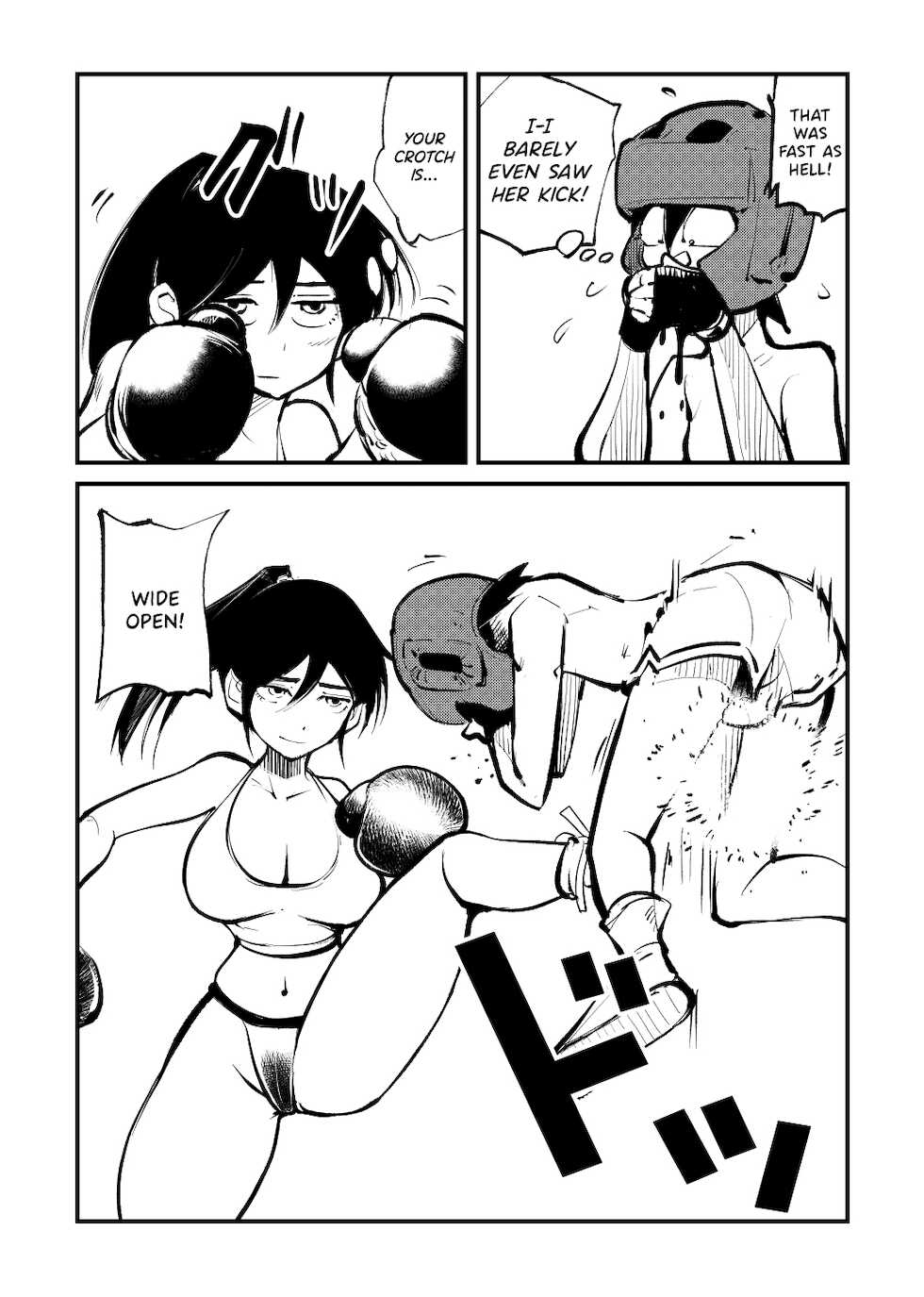 [Pecan (Makunouchi)] Kick Bokoching | Dick Boxing [English] [Hennojin] [Decensored] - Page 7
