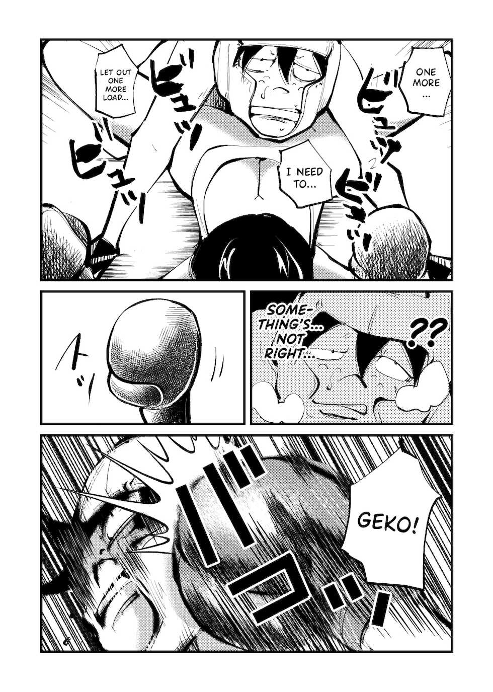 [Pecan (Makunouchi)] Kick Bokoching | Dick Boxing [English] [Hennojin] [Decensored] - Page 20